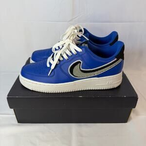 Nike Air Force 1 ’07 LV8 Game Royal Men’s Size 9.5 With Box Chenille 823511-409